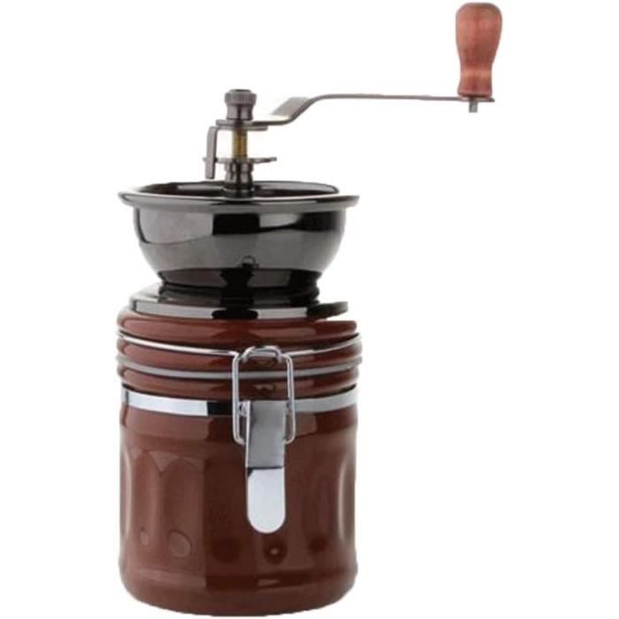 Torréfacteur à Café Manuel En Inox - Type Tambour - SODIAL - Neuf