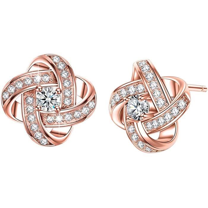 Boucles D'oreilles Femme Argent 925 - Design Minimal Martelé, Finition Rhodiée, Sans Nickel - Cadeau élégant, Pochette Velours Incluse