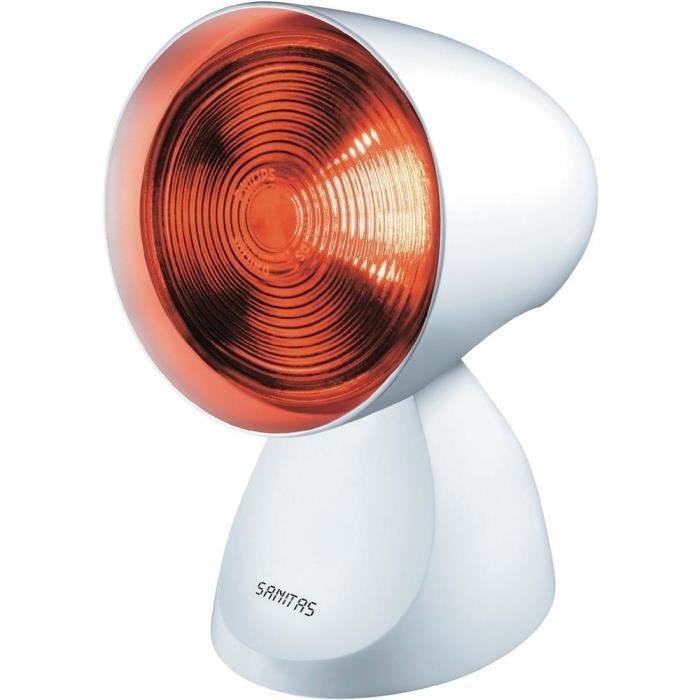 Lampe infrarouge thérapeutique SANITAS SIL 06 - 100 W - Favorise la circulation sanguine et la guérison