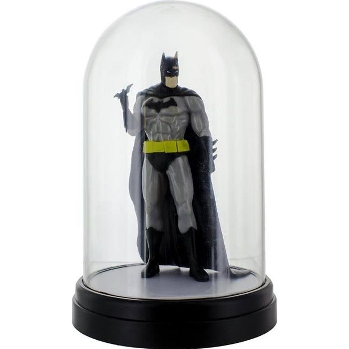 Lampe dambiance - PALADONE - Batman - 20 cm - Rechargeable USB - Noir et gris