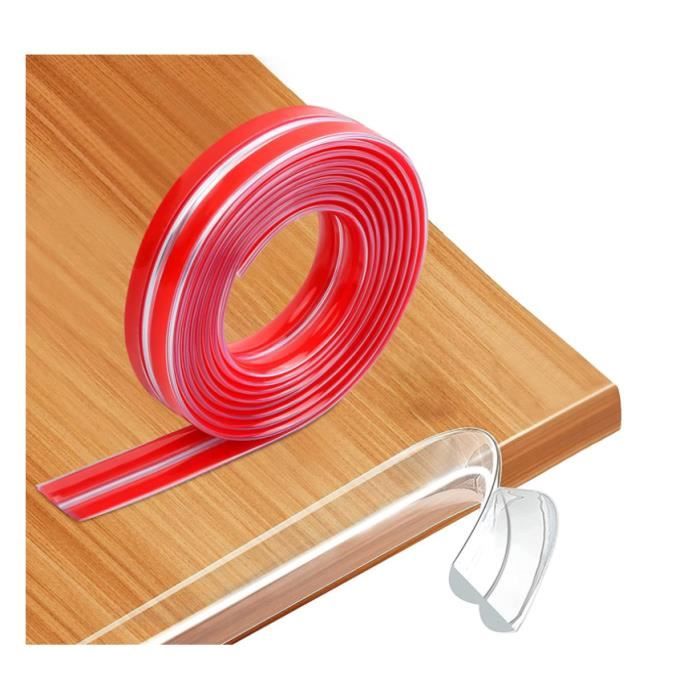 Ikasus Protection Des Bords En PVC Transparent - 2 M - Bande