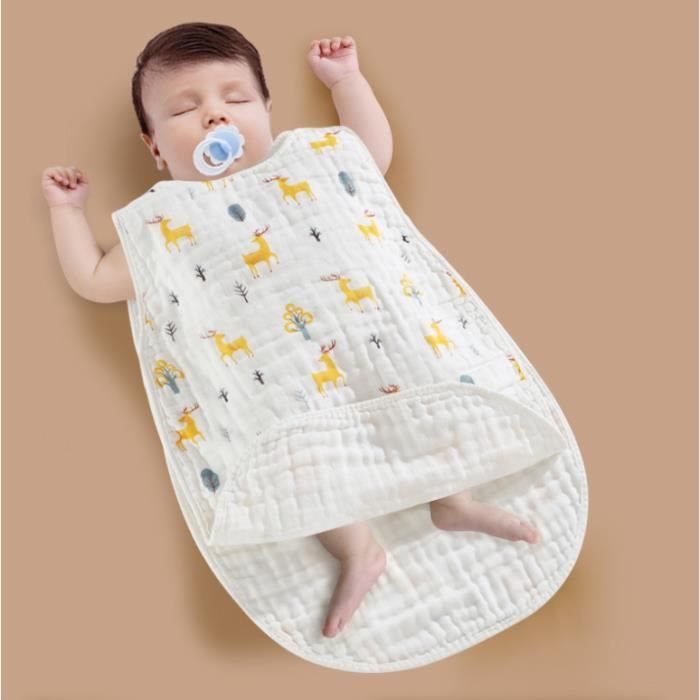 Sac Couchage Tog Gigoteuse D'Été Tog Pour Bébé Coton 100