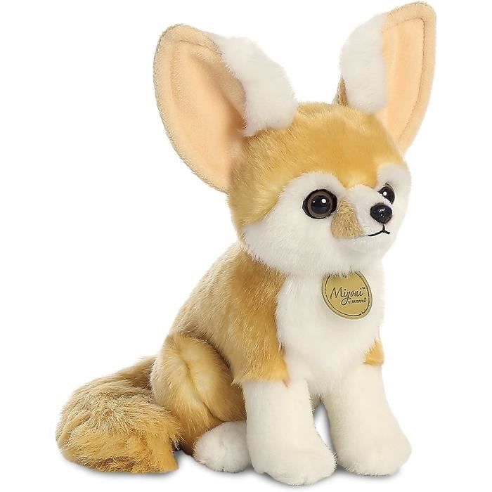 Doudou A Miyoni Renard Fennec 9in Peluche Marron Et Blanc 9inch105 Cdiscount Puericulture Eveil Bebe