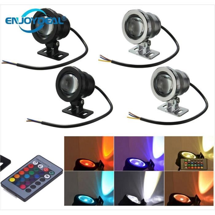 Lumière LED Submersible - Projecteur Sous-Marin Encastr RGB, Lumière De Fontaine D'anneau De LED, Lumières De Paysage D'étang, Lumières Imperméables D'étang De Trou Moyen D'IP68 ( Color : Rgb , Size