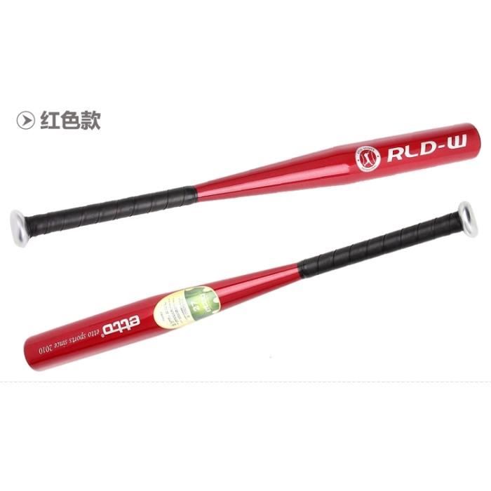 Batte Self Défense Légère Batte De Baseball En Alliage D'aluminium 86 Cm - Poignée Caoutchouc Antidérapante - Couleur Argent - Pour Entraînement, Loisir, Extérieur Batte De Baseball Aluminium