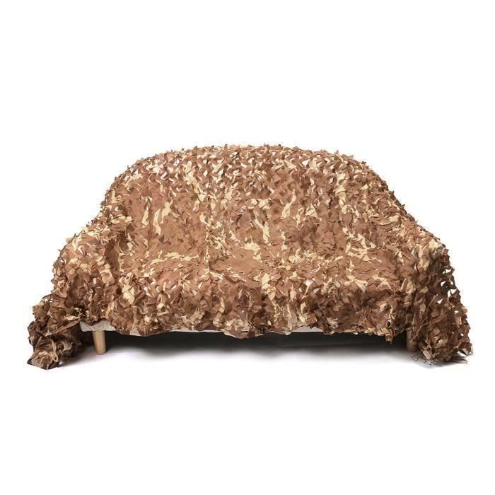 Filet De Camouflage Militaire 6m X 4m - Vert Armée - Pour Chasse, Outdoor, Airsoft
