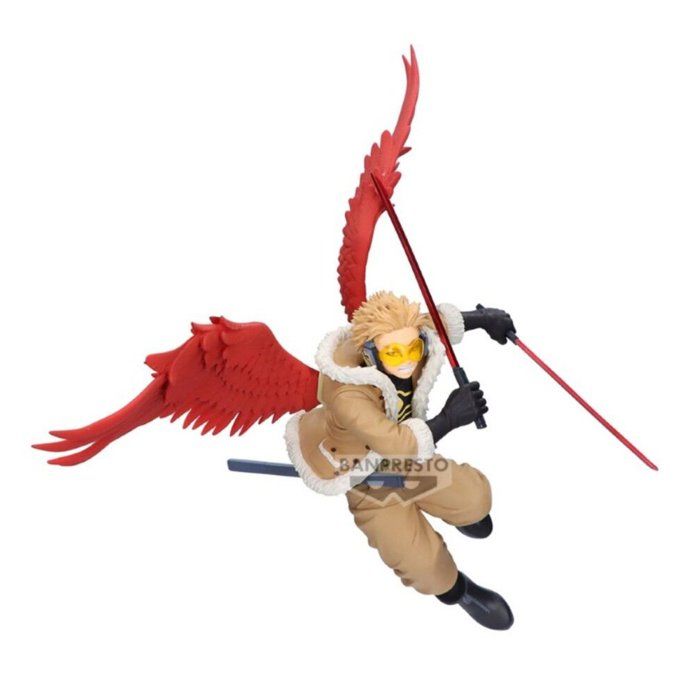 Banpresto Figurine - Hawks - My Hero Academia - 12 cm - PVC - Écologique