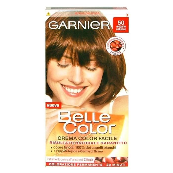 BELLE COLOR 50 Acajou Naturel - Teintures Pour Cheveux
