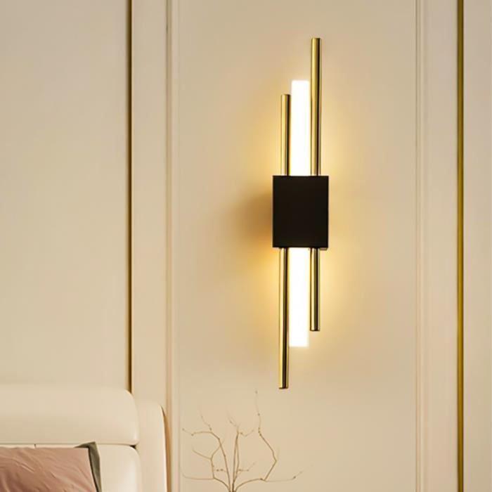 LED Applique Murale Intérieure - 18W Lampe Murale Moderne 3000K -6000K  Lumière - pour Chambre Salon Escalier Couloir - Cdiscount Maison