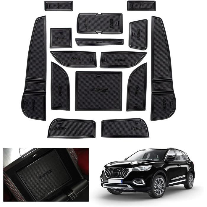 Tapis De Sol Noir En Feutre Pour MG EHS 2020+ - Modèle Carmel SCa2303-1598, Avant & Arrière - Facile à Nettoyer