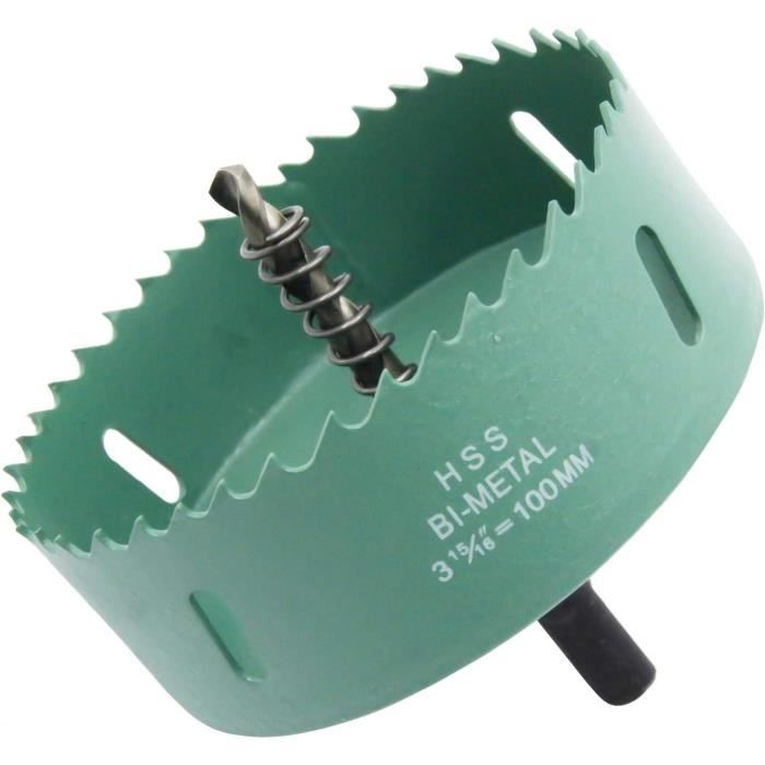 Scie Cloche 100 Mm En Alliage Dur - Kit De Coupe - Marque Sodial - Neuf