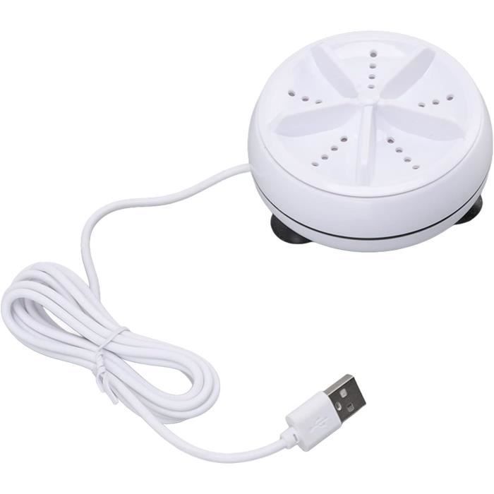 Mini Lave-linge Ultrasons Portable USB - Pour Camping Et Voyages - Nettoyage Rapide