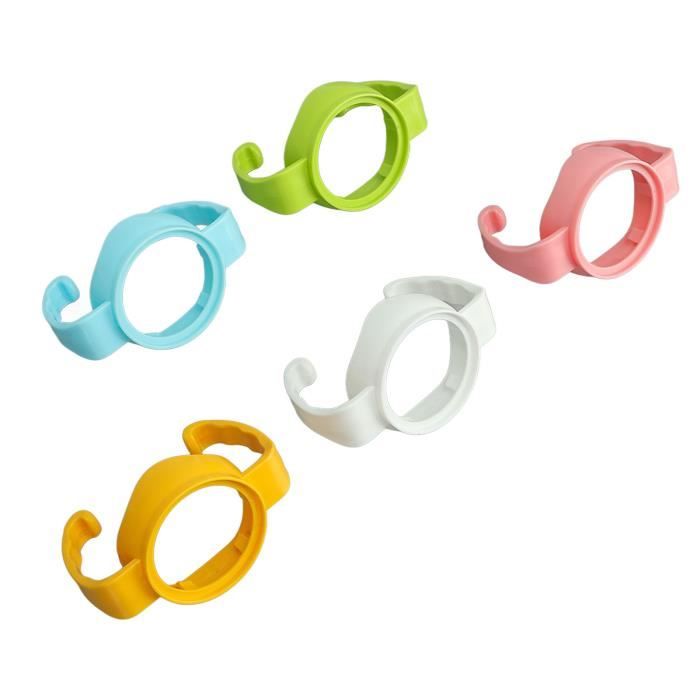 FYDUN Poignée De Biberon à Large Bouche Pour Bébé 5 Pièces Poignée De Biberon Large Bouche