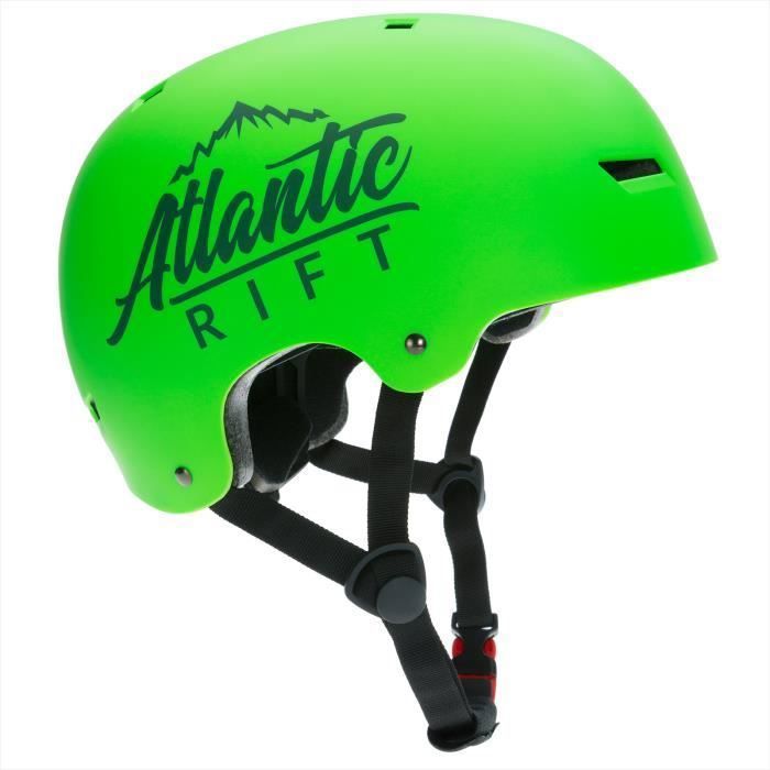 Deuba Casque De Skate Velo Bmx Rollers Enfant Ados Taille S Vert Fluo Bandeau Reglable Plastique Abs Anti Choc Achat Vente Deuba Casque De Skate V Cdiscount