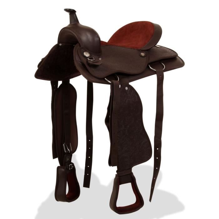 Collier De Poitrine Cheval Western - Mohair Fait Main Laine Et Cuir Premium (neuf, Inde)