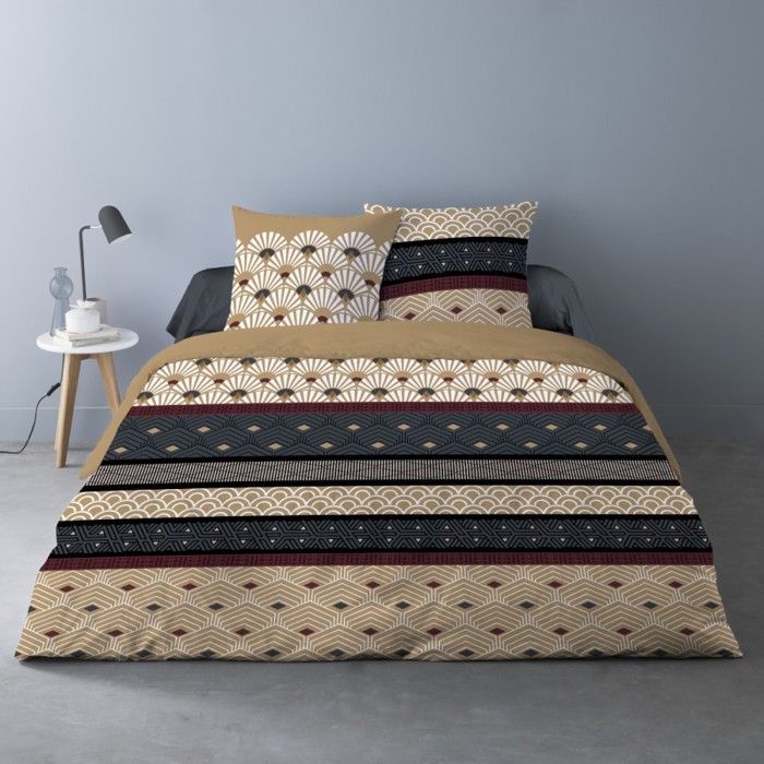 Housse de couette 240x220 SELIM + 2 taies