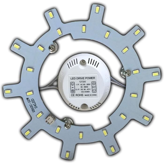 Module Pratique Conversion LED 230V/50Hz 12/18/24W Kit