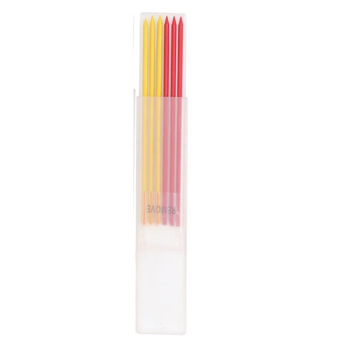 PLATEYTR 36 Pièces Recharges Crayon Charpentier 2.8mm HB Graphite - Résistantes Et Imperméables