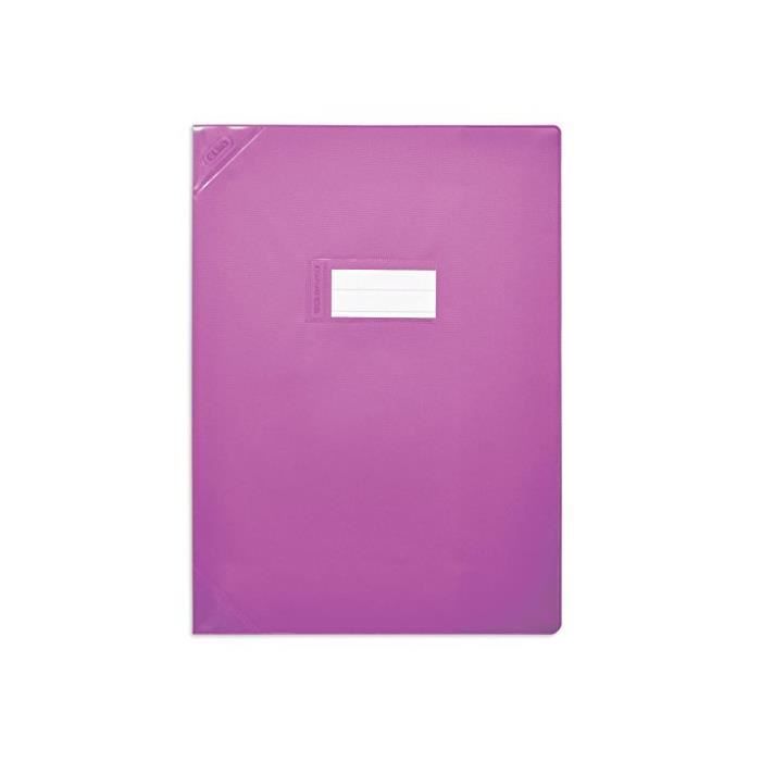 Protège-cahier En PVC GLOSSY 17x22cm - - Fournitures Scolaires