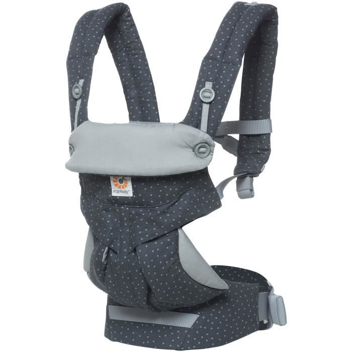 Ergobaby Porte Bebe 360 4 Positions Gris Etoile Cdiscount Puericulture Eveil Bebe