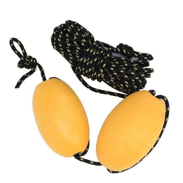 Corde Ancrage Kayak 8,5m Avec Bouée Flottante Double & Crochet Inox – TY CIONG