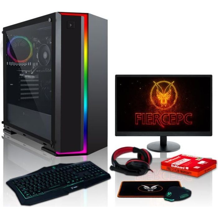 Fierce Exile PC Gamer de Bureau - AMD Ryzen 3