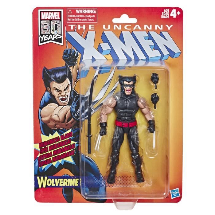 Marvel legends retro wolverine hotsell