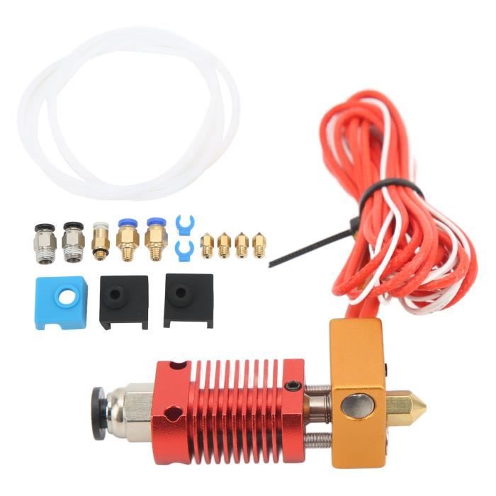 Kit De Remplacement Hotend Pour Ender3 V2 - Buse, Ventilo, Couvercle - Neuf