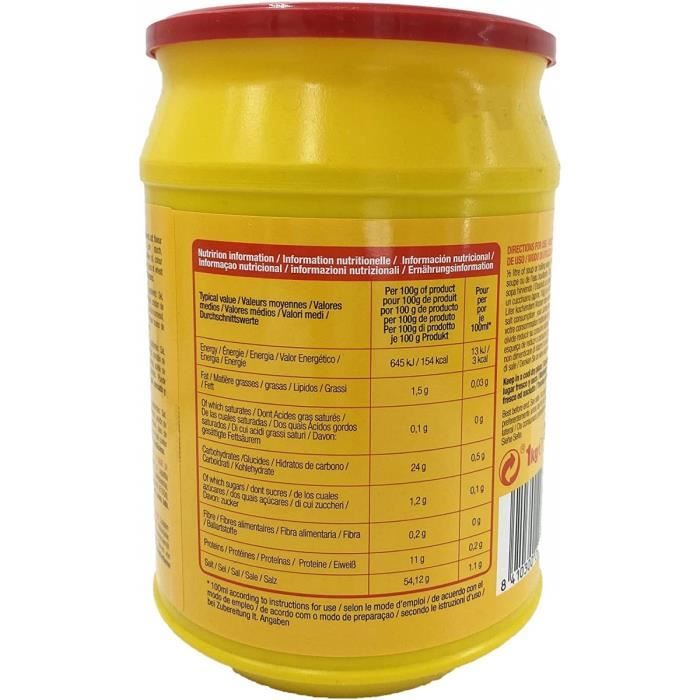 Bouillon Halal Saveur Boeuf Jumbo 1kg 2 boîtes Cdiscount Au quotidien