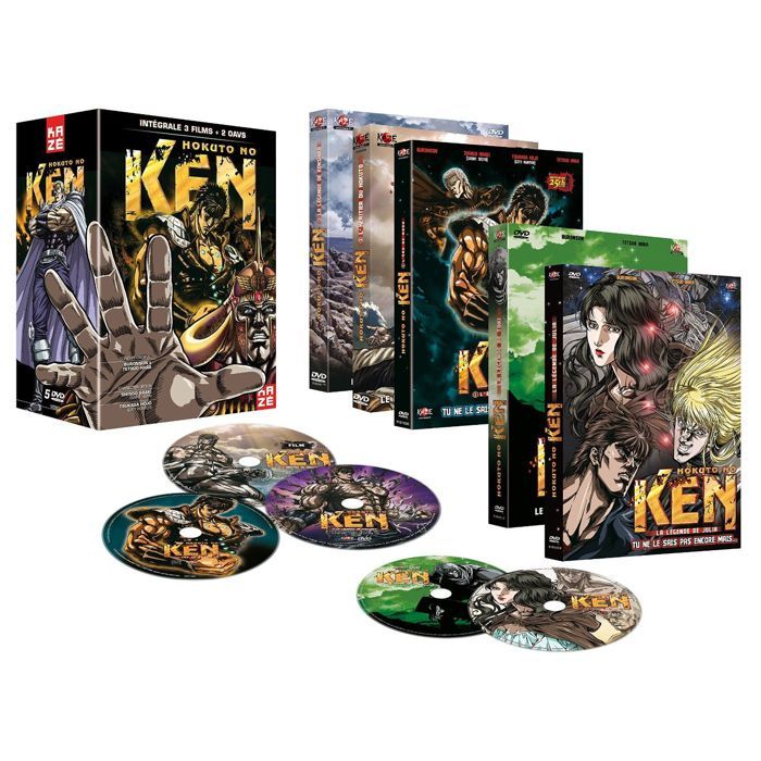 Hokuto No Ken Ken Le Survivant Integrale 3 Films 2 Oav Coffret Dvd En Dvd Manga Pas Cher Cdiscount