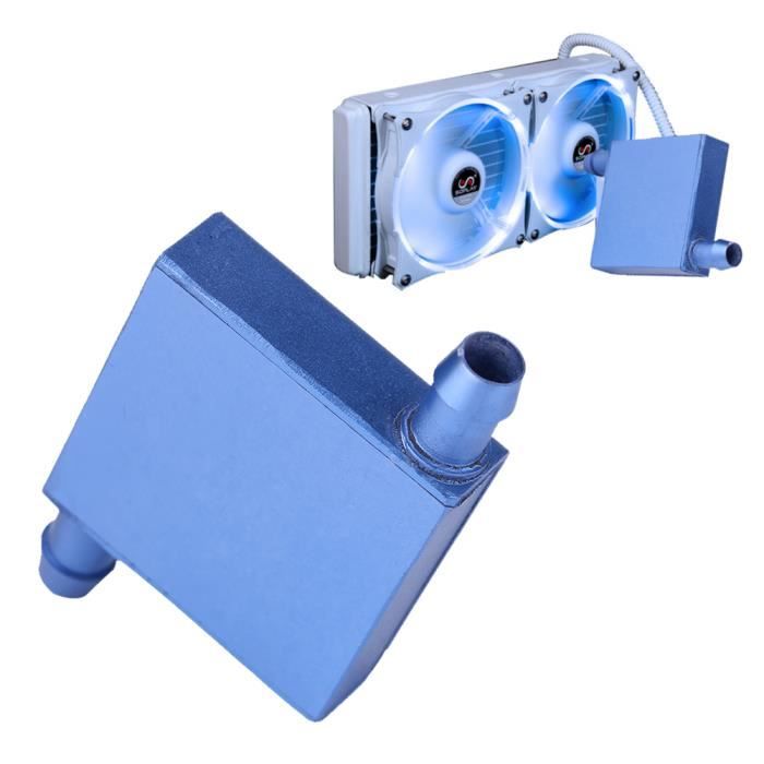 Radiateur Refroidissement Par Eau PC 240mm G1/4 – Dissipateur Scellé En Aluminium Pour CPU, Pilote LED – Refroidissement Silencieux