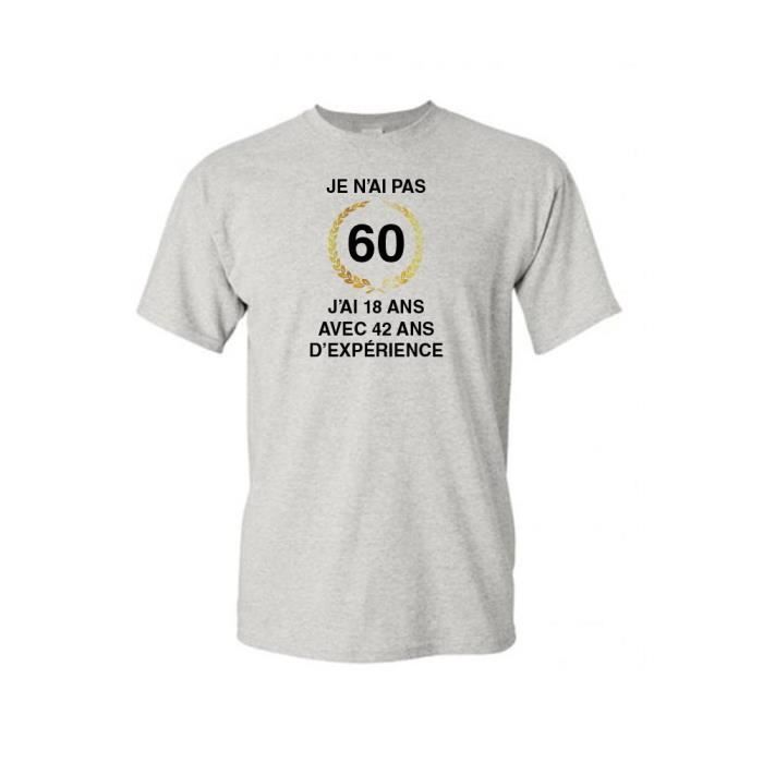 Avoir Images T Shirt 60 Ans Achat Vente Pas Cher dernière salutations