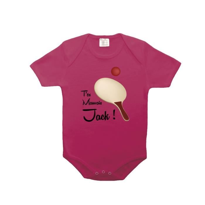 Mygoodprice Body Bebe 100 Coton Citation Oss 117 Tes Mauvais Jack Bebe Garcon 0 24m Airbornesports Bodys Et Combinaisons