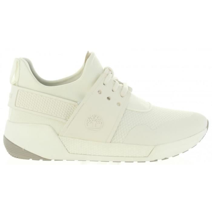 basket timberland blanche femme