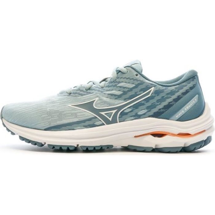 Chaussures de Running - MIZUNO - Wave Equate 7 - Femme - Bleu - Régulier - Running