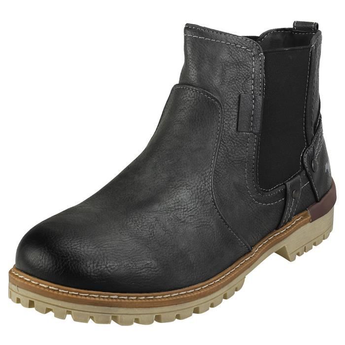 bottines grises homme