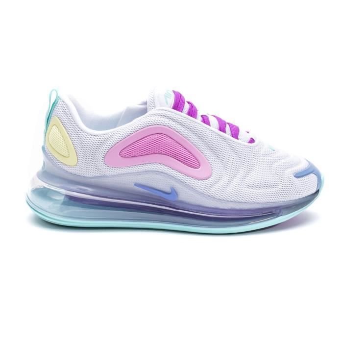 NIKE FEMME AR9293102 BLANC POLYESTER BASKETS Blanc - Cdiscount Chaussures