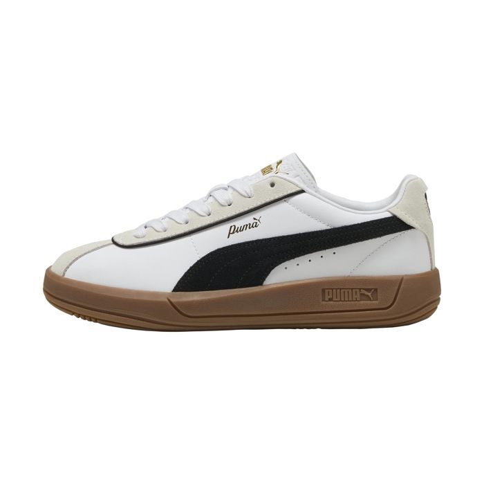 Puma Basket Cuir Puma Club Klassika - Blanc-Noir - Warm blanc
