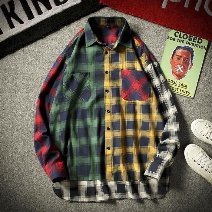 Chemise flanelle sale vintage
