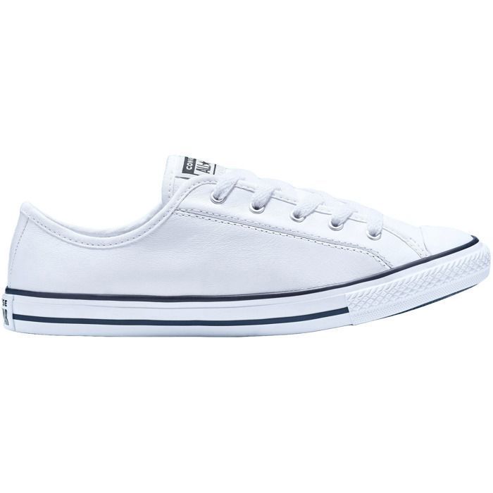 converse dainty low white