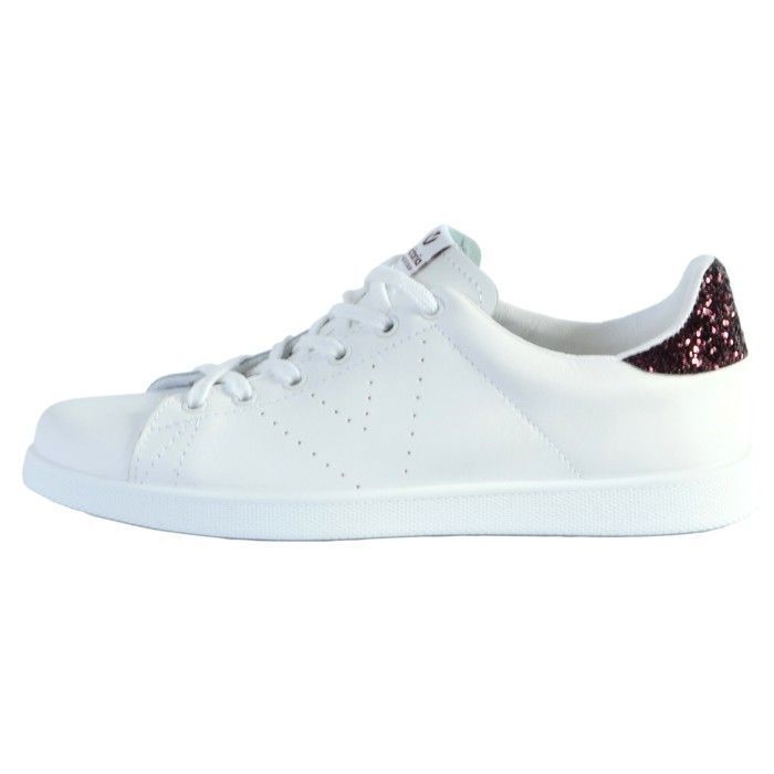 Chaussures Victoria blanc fille - 125129 Cuir BLANC - CM0518