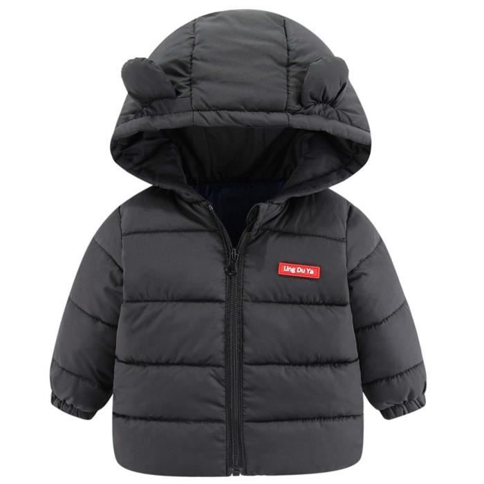 Manteau D'hiver En Coton à Capuche Pour Bébés Garçons Et Filles N26131