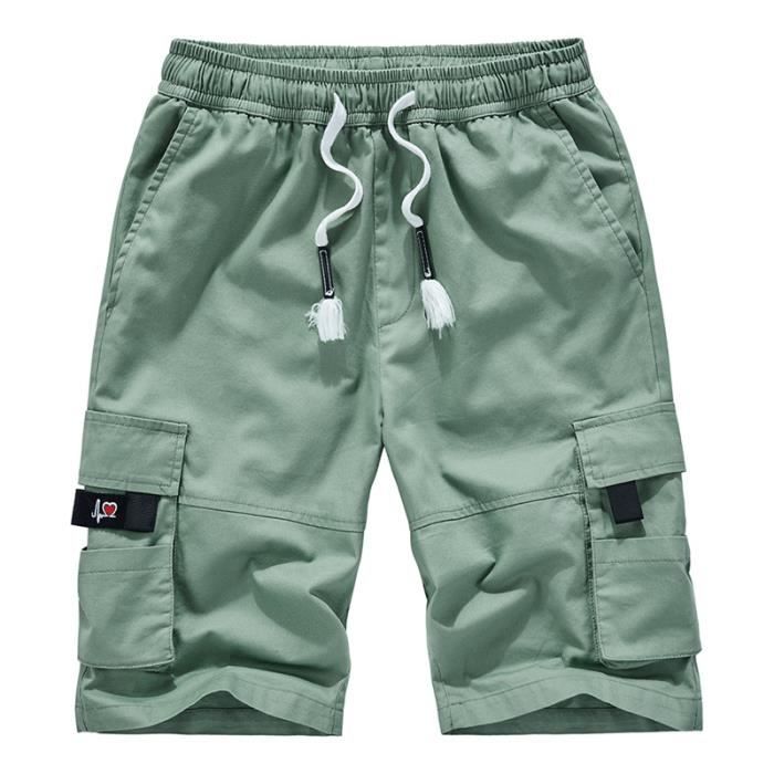 Homme Pantalon Jogger Pantalon Pantalons Décontractés Cordon Taille Elastique Pantalon Casual Du Quotidien Micro Elastique Couleur Uni P9419163