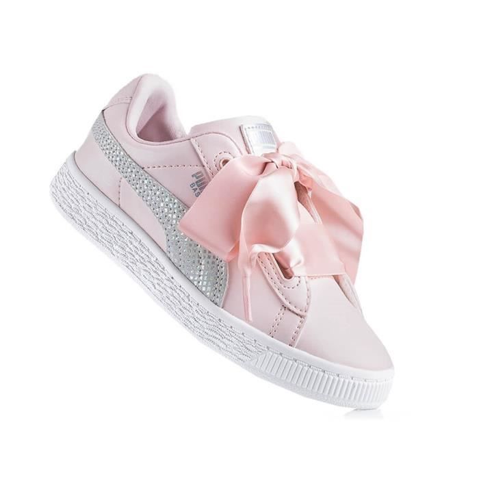 Puma basket heart 2025 enfant