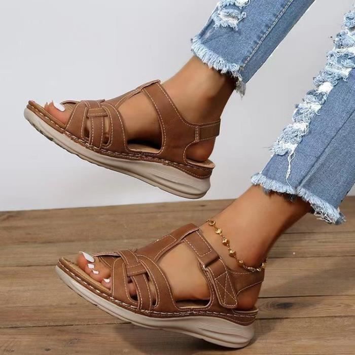 Sandales vintage femme 2025