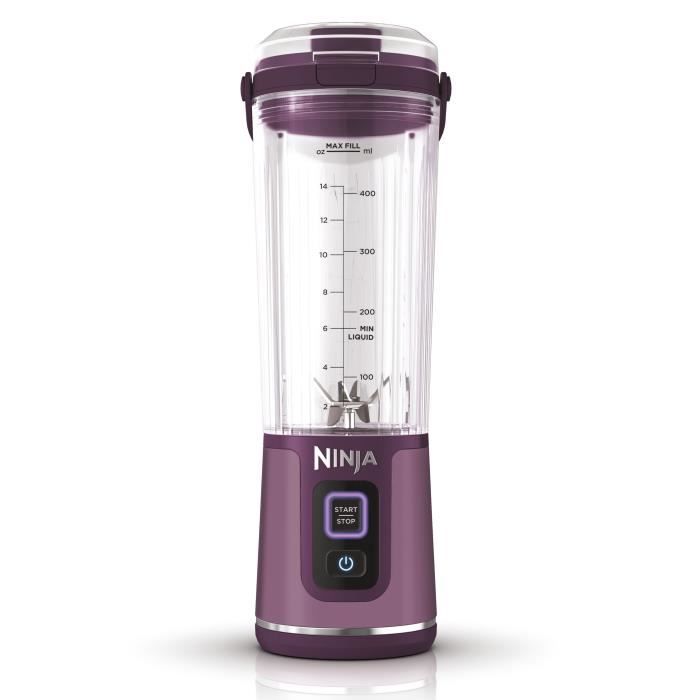 Blender portable Ninja Blast BC150EUPR bol 530 ml autonomie 2h sans fil sans BPA