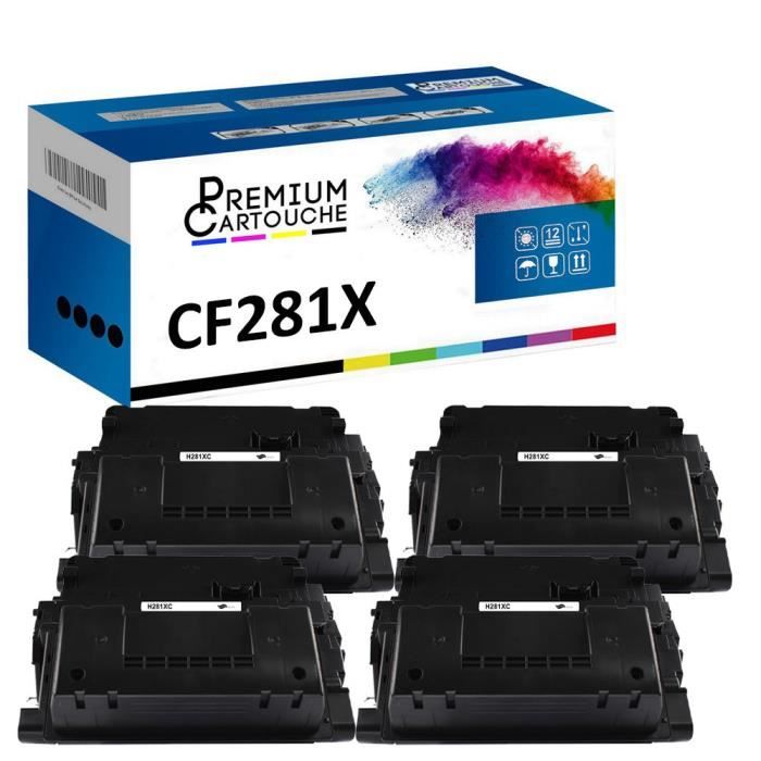 2 Toner Compatibili HP CF281X 81X Nero – Per Stampanti LaserJet M630 M605 M606 – GREENCYCLE