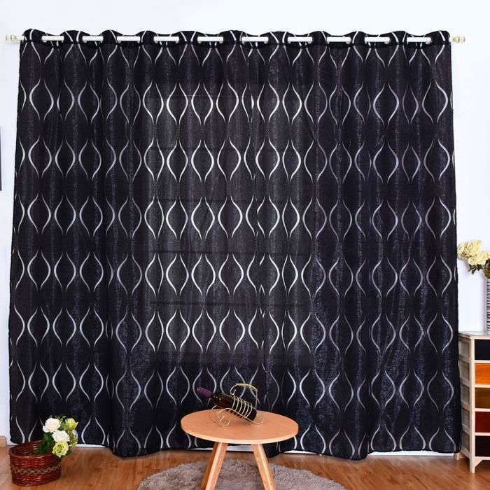 Abat-jour Inversé Ivoire Or Noir Style Art Déco – 5 Tailles Au Choix, 100% Polyester, Neuf
