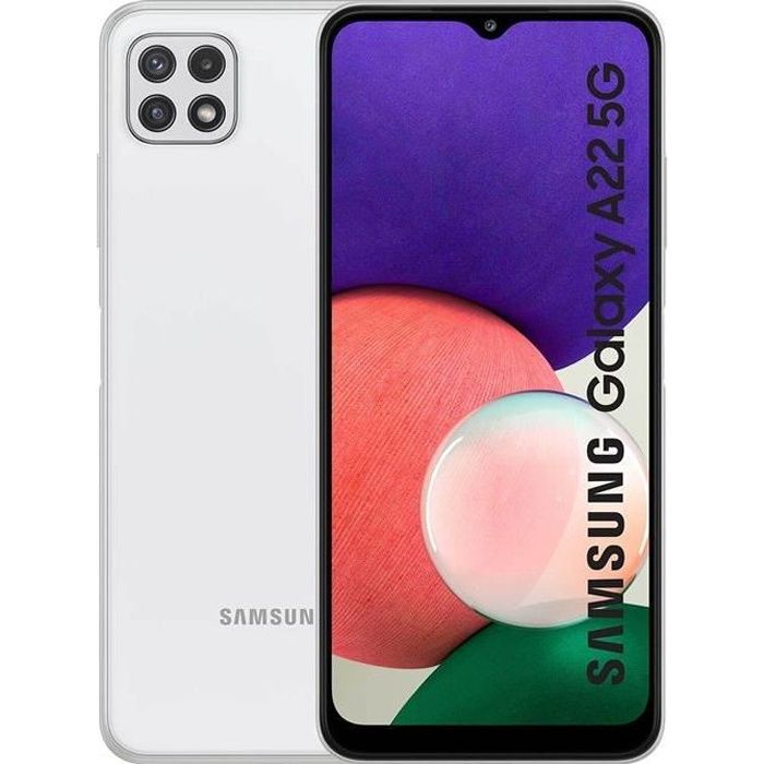 SAMSUNG Galaxy A22 64Go 5G BLANC