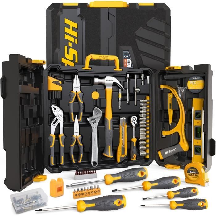 Caisse À Outils Complète Pour Professionnels Malette Outils Portable ...